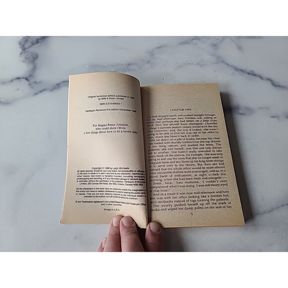 Michaels, Leigh - Let Me Count The Ways - Harlequin Romance - # 3023 - Picture 4 of 10